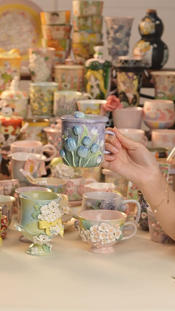 其他景德镇釉下彩手绘设计师款陶瓷