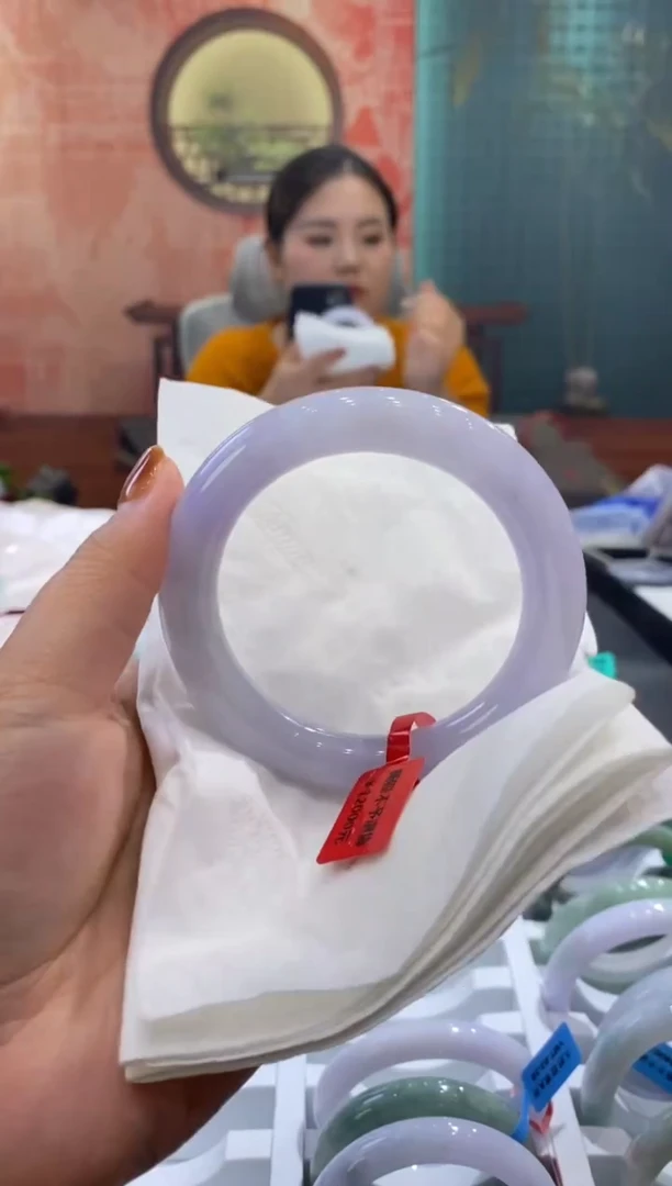 未镶嵌手镯翡翠不**华多人00016477