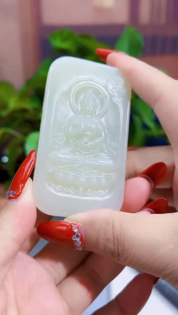 和田玉未镶嵌挂件纯天然和田玉新疆若羌黄口白黄口