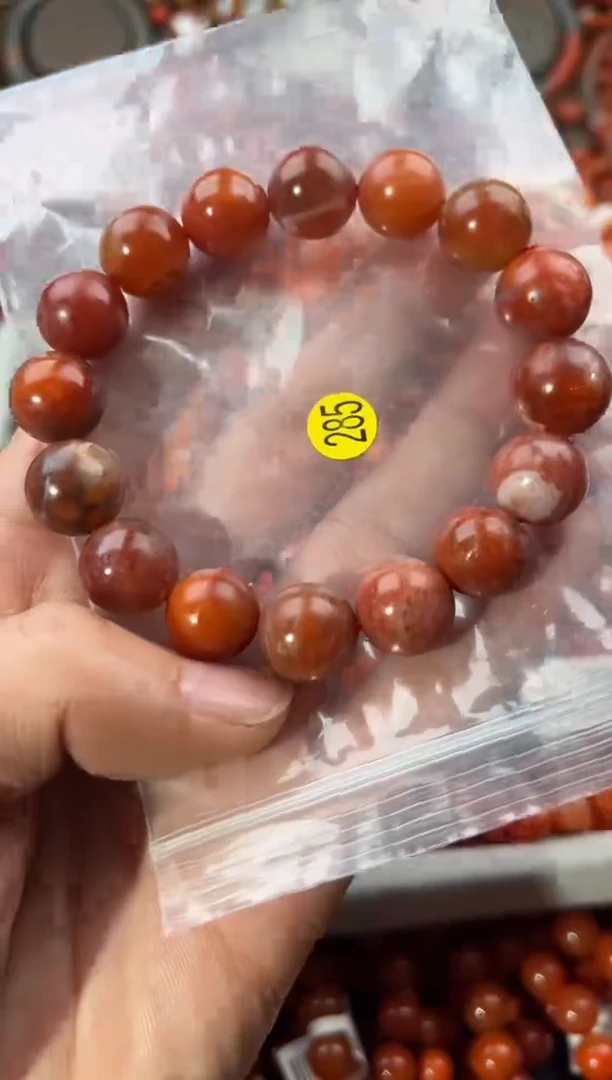 未镶嵌手串南红玛瑙13+