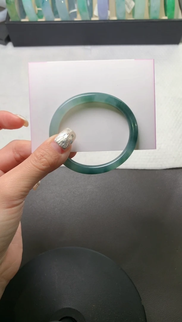 未镶嵌手镯（贵妃镯）翡翠50.3*44.7*6.2*6.7