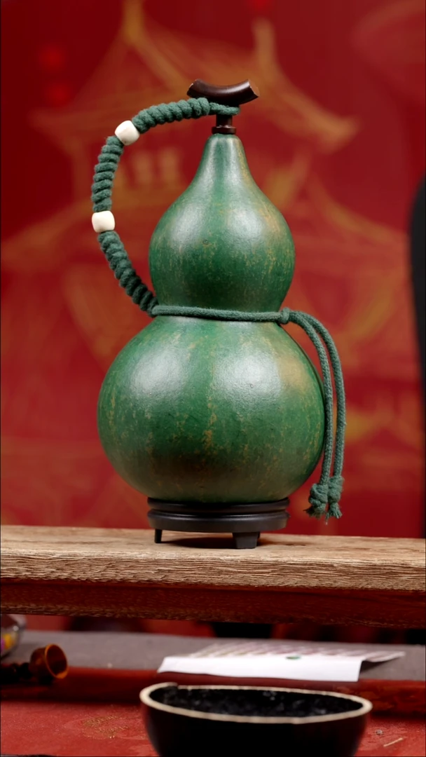 824尾货款大漆精品葫芦700ml