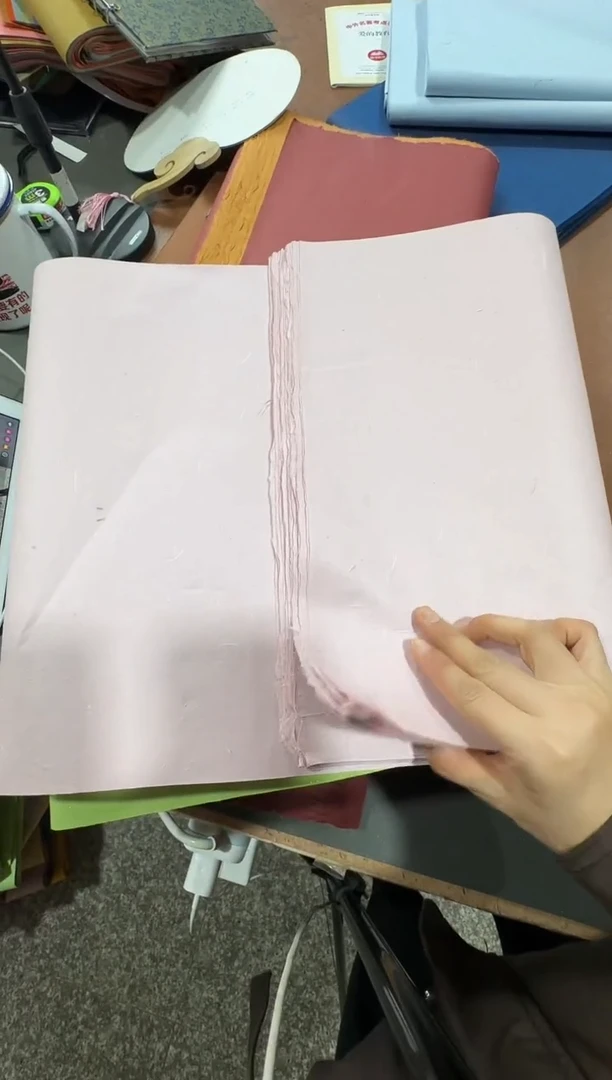 34*138烟粉色雁褚真金50张