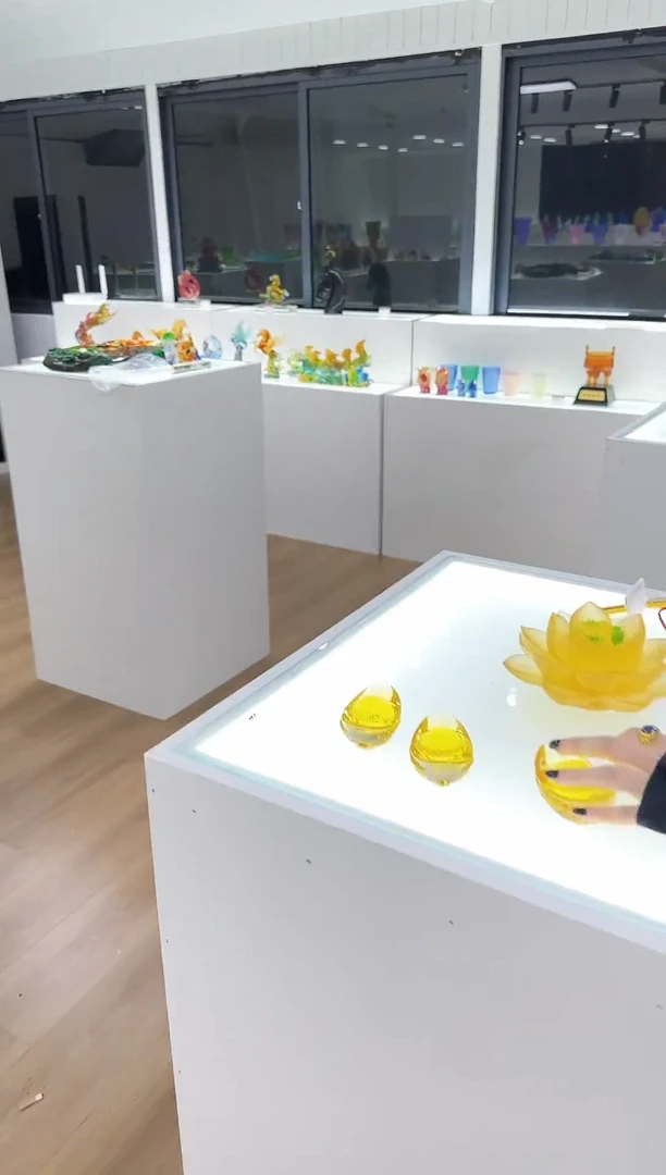 手工艺品琉璃用****^摆件