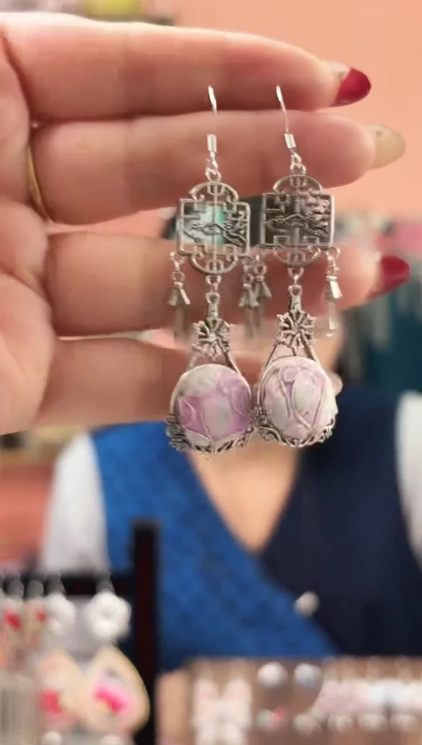 织绣艺枝独绣手工饰品23