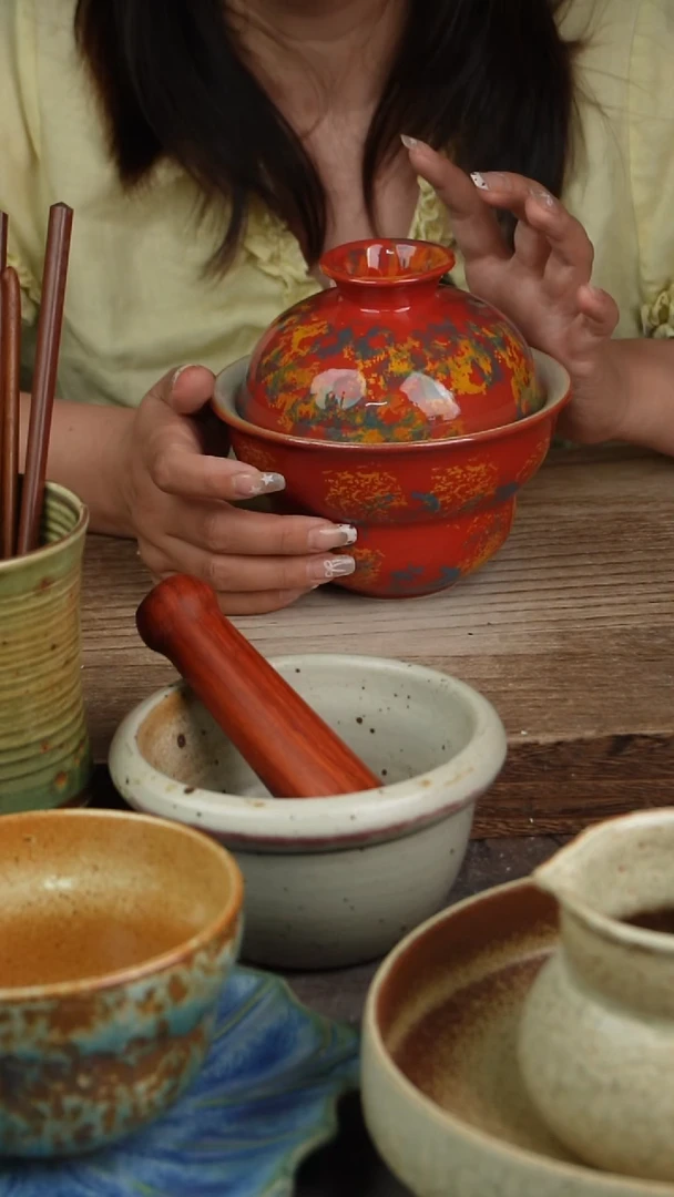 陶瓷景德镇手工高温餐具