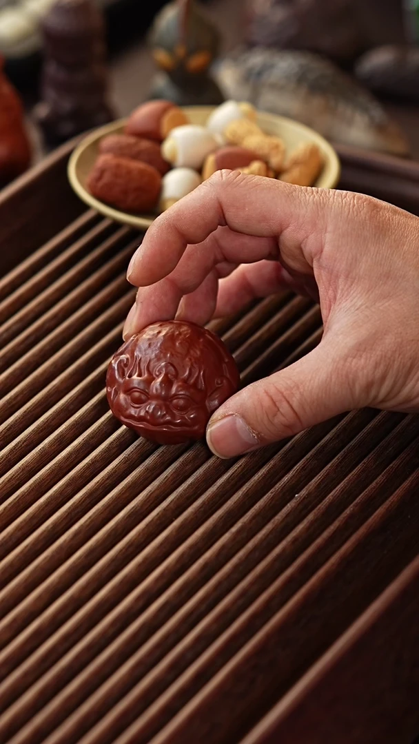 【闪购商品】手工原矿朱泥貔貅茶宠