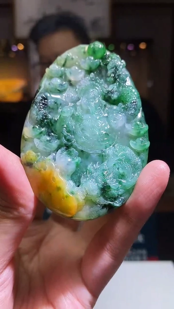 未镶嵌定制翡翠佛*M-@@YGZC112275