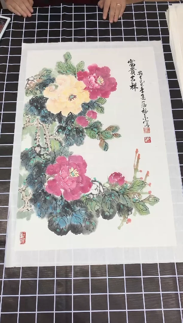 纸本手绘字画作品定制手绘字画作品定制