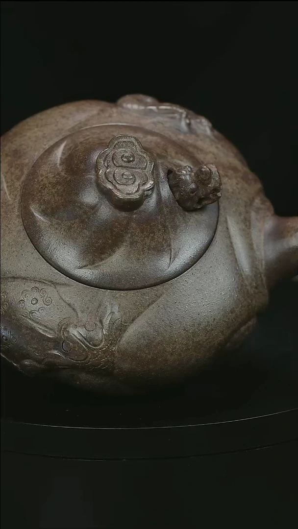 茶壶紫砂枫****浪H1727王燕段泥鱼化龙
