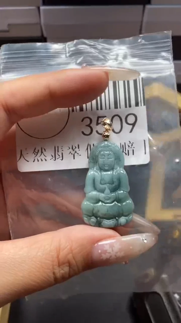 颈饰未镶嵌翡翠3509