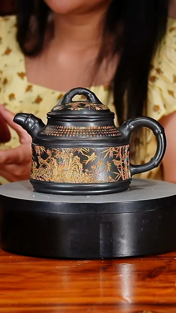 宜兴原矿紫砂壶茶壶600C