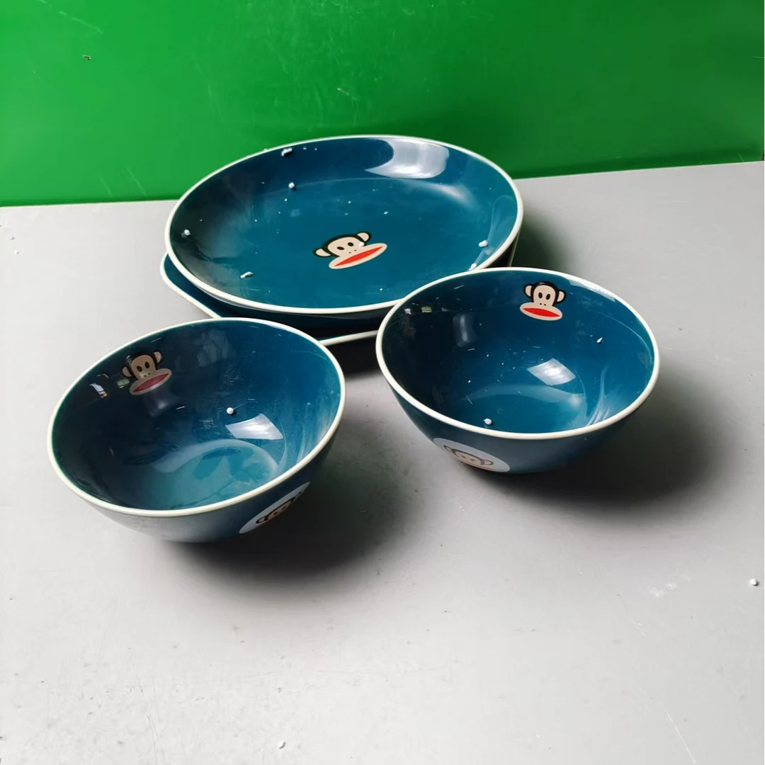 M833 碗（口径12，高6）圆盘（口径20，高3）六边盘（口径19，高3）D1