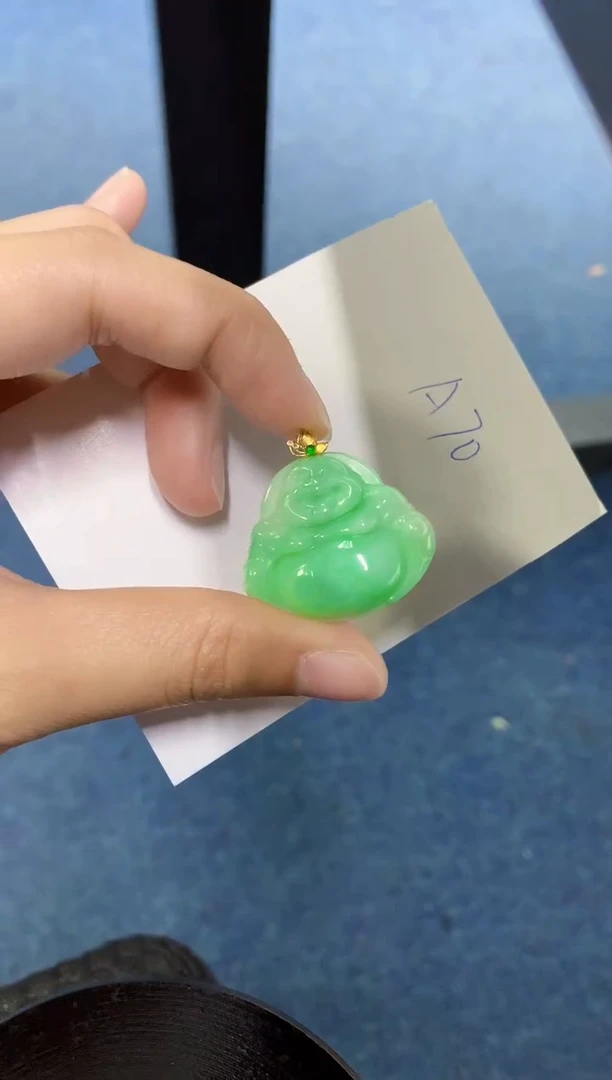 【闪购商品】翡翠颈饰18K金镶嵌000000000