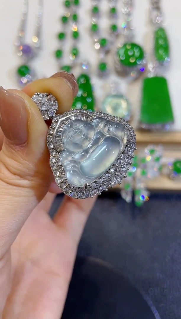 颈饰未镶嵌翡翠多人多样性发货1件2