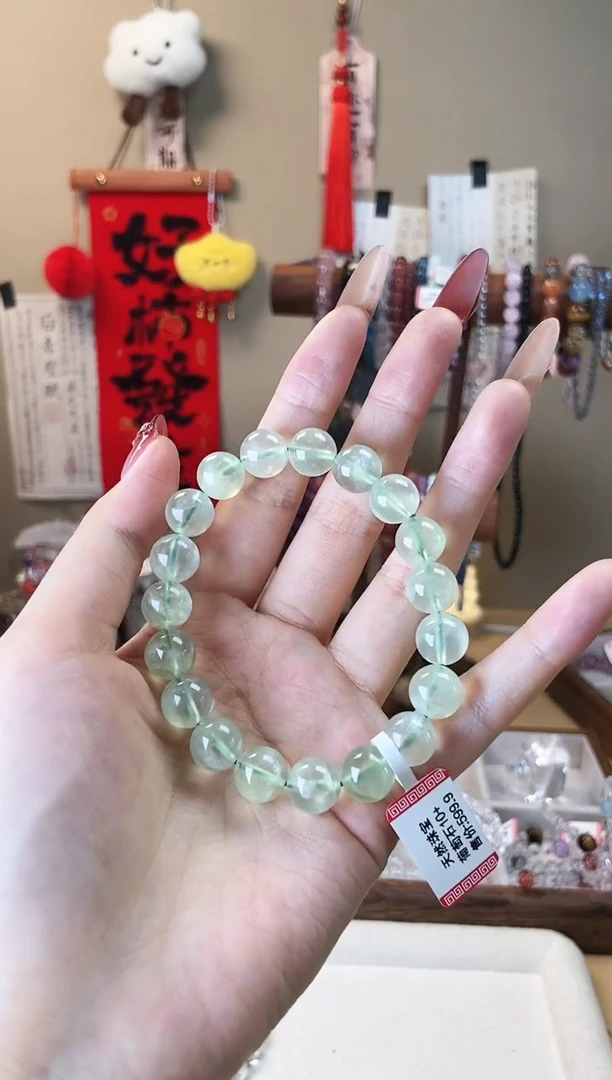 【闪购商品】葡萄石手绳未镶嵌10m葡萄石
