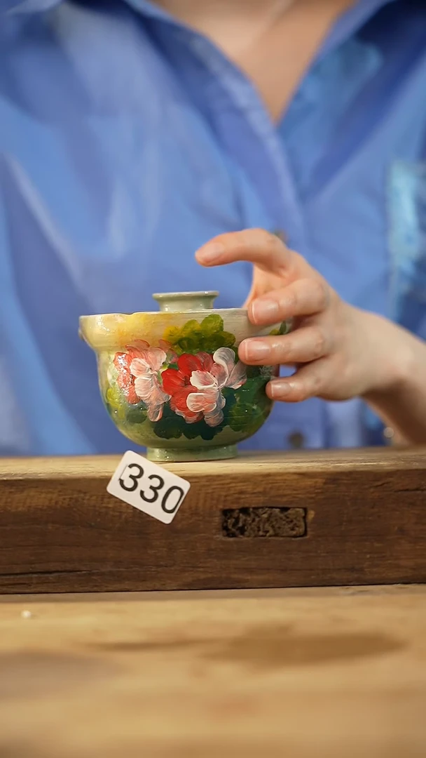 瓷片新品！设计师手作款油画风花卉系列！！！