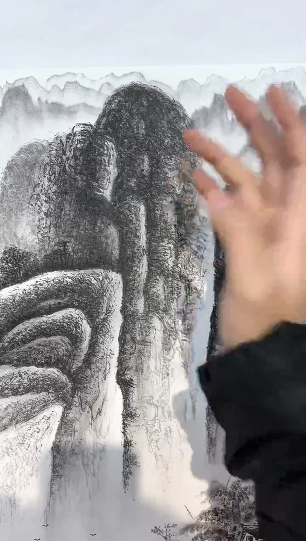 【闪购商品】国画周建真老师绘画作品17-76