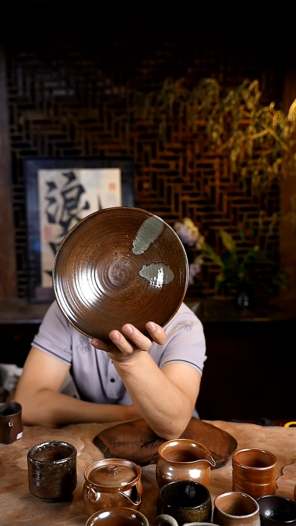 浪鬼柴烧禅寂系列X****6碗 椭