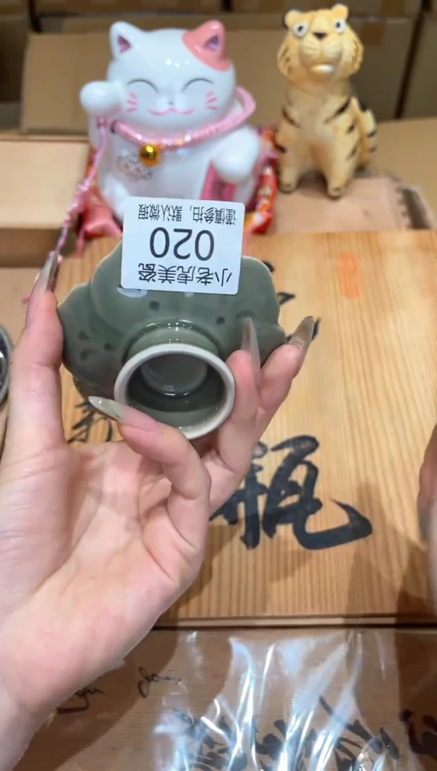 瓷片『瓷器小老虎美瓷』2222