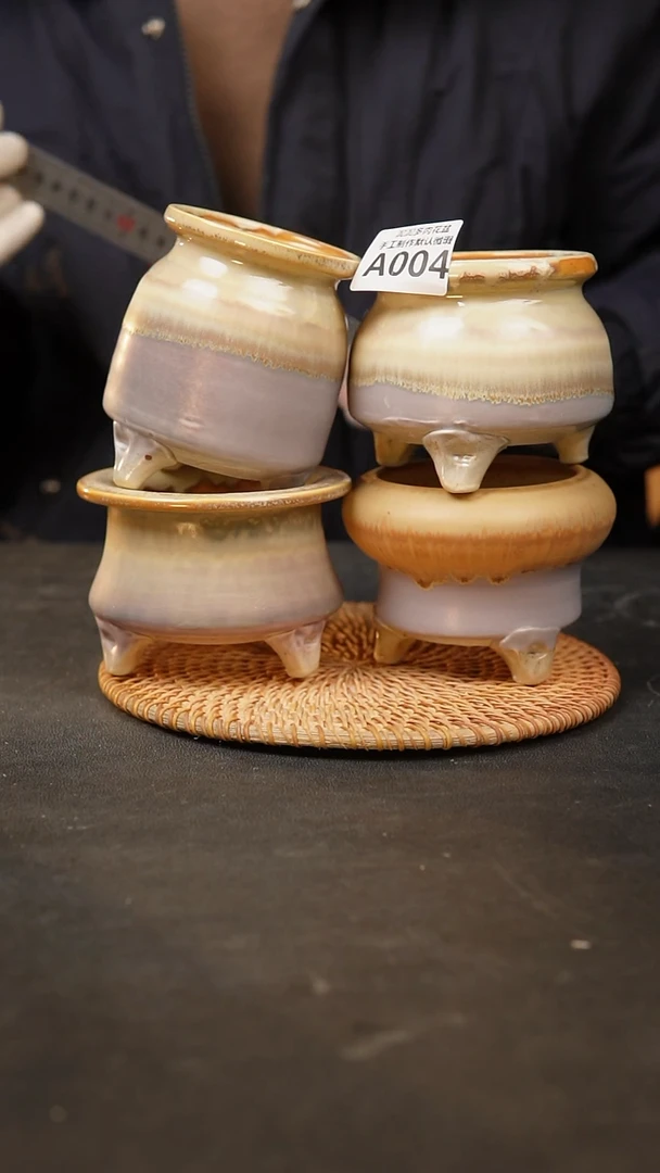 【闪购商品】瓷片泥泥陶瓷多肉盆