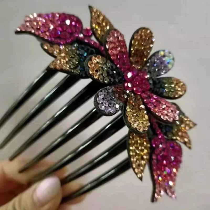 韩版盘发器发夹发梳头饰简约成人百搭发饰品