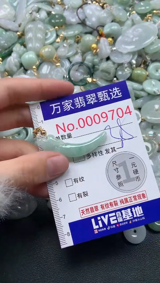 吊坠(不含链)未镶嵌翡翠9704