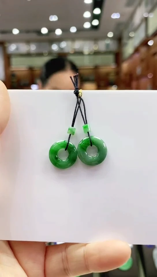 颈饰未镶嵌翡翠甜甜圈
