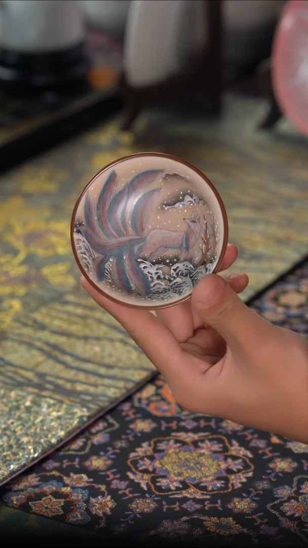 英姐好物分享@@猪油冻普洱杯