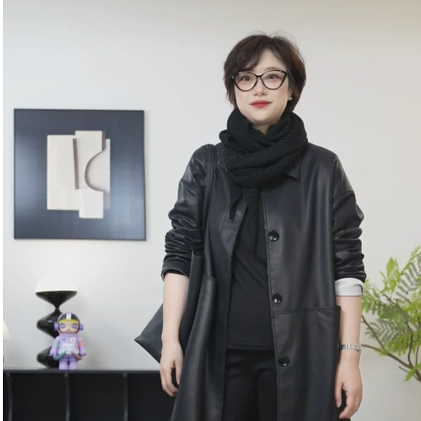 【U.M】羊毛针织围巾披肩