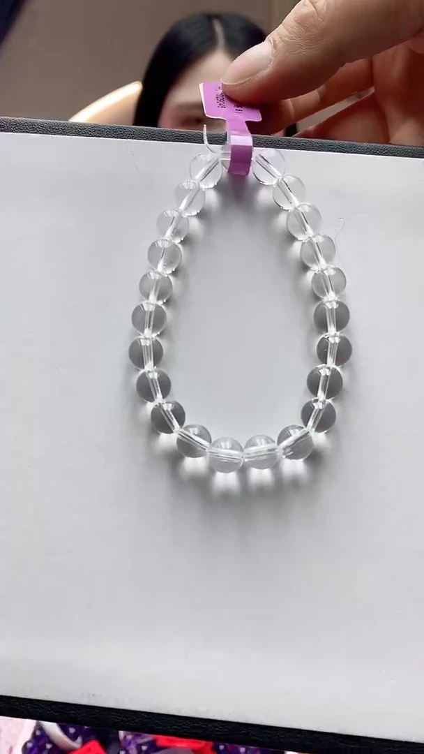 【闪购商品】水晶手串未镶嵌双A级白水晶高品质手串多样发其一8+