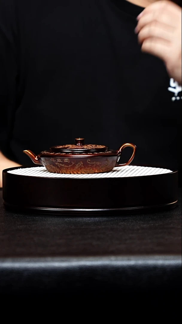 茶杯紫砂宜兴紫砂 扁承