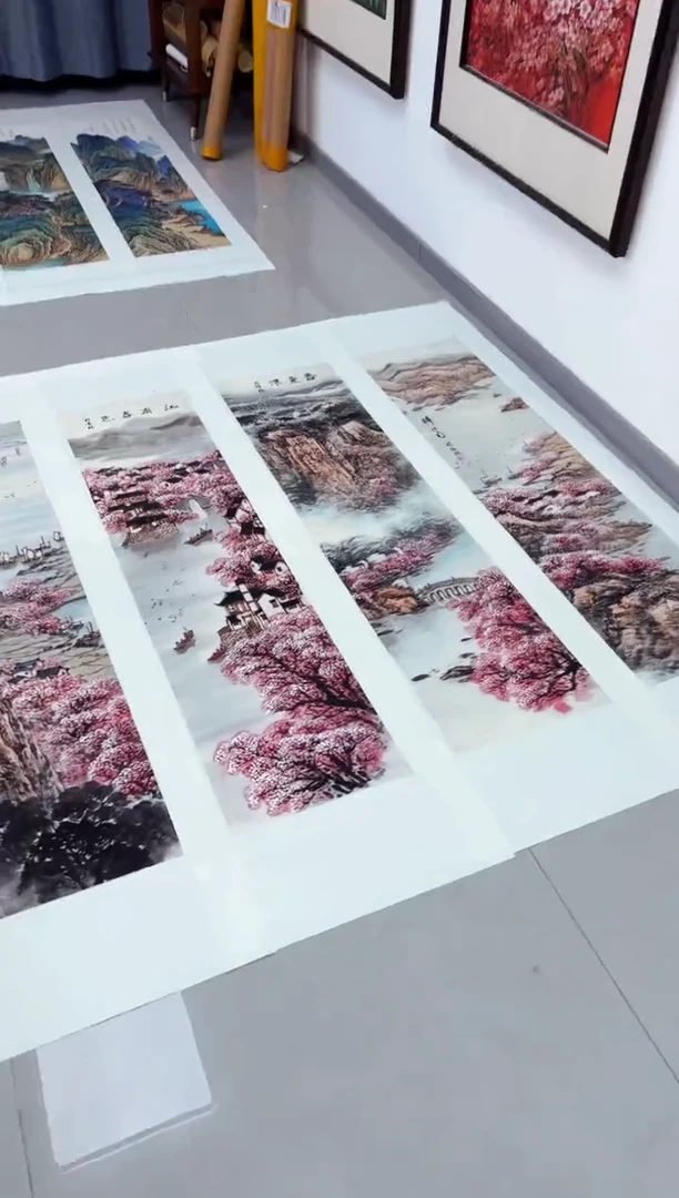 国画匠铜文心专属字画链接