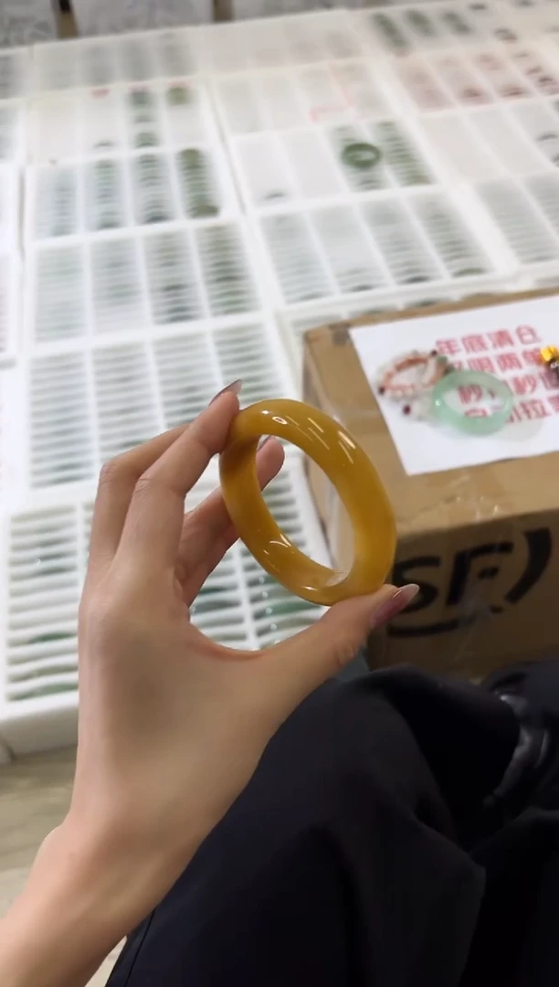 未镶嵌手镯石英质玉24-58D
