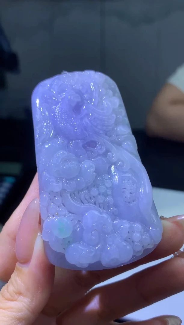 【闪购商品】定制翡翠未镶嵌013ee-毛货凤凰54赠高货绳