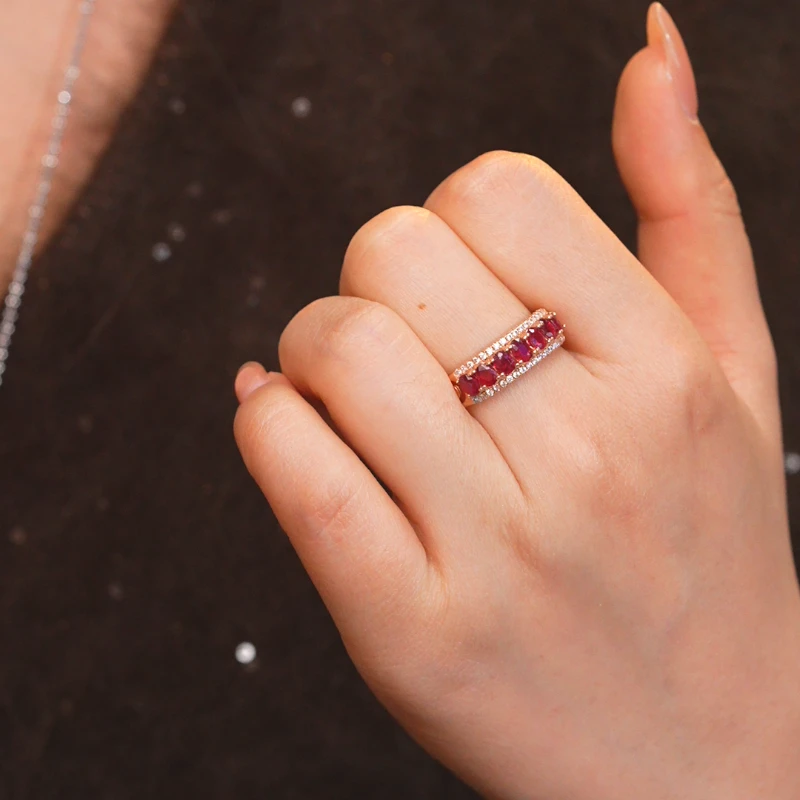 【歪歪】红宝石戒指*N2975