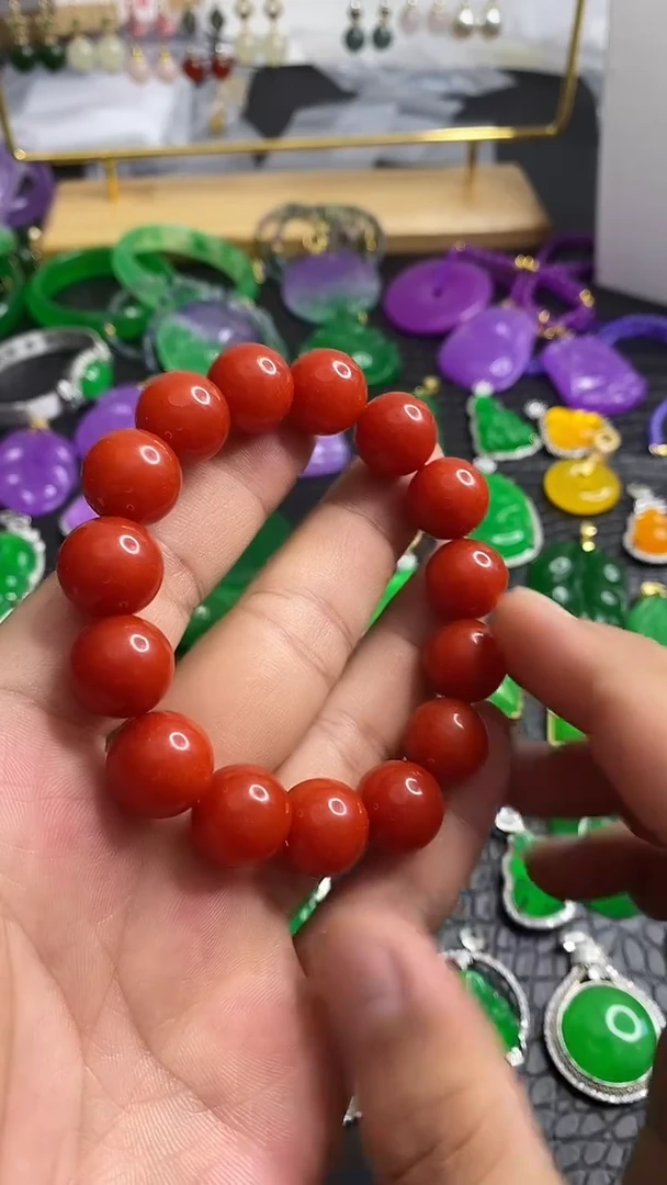 未镶嵌手串翡翠S037