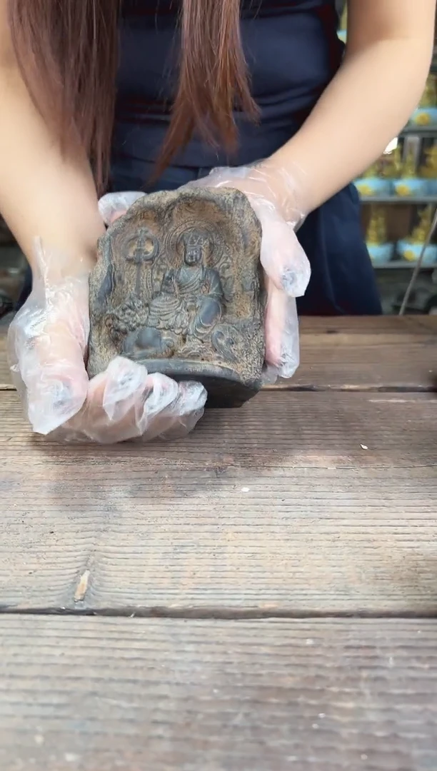 陶土【火山泥】地藏王