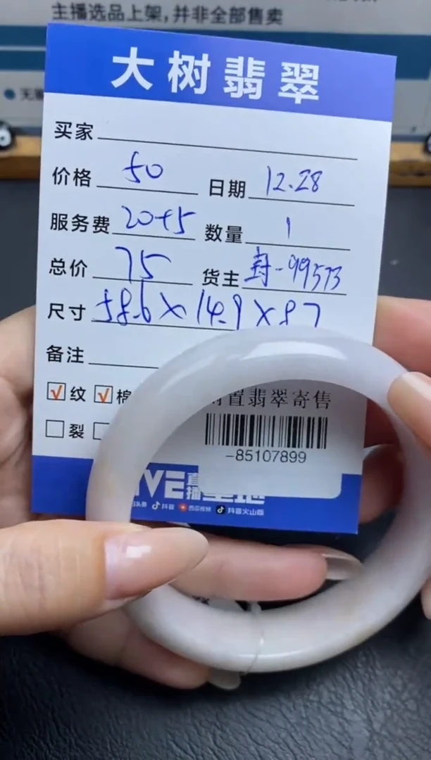 颈饰未镶嵌翡翠手镯多人-85107899