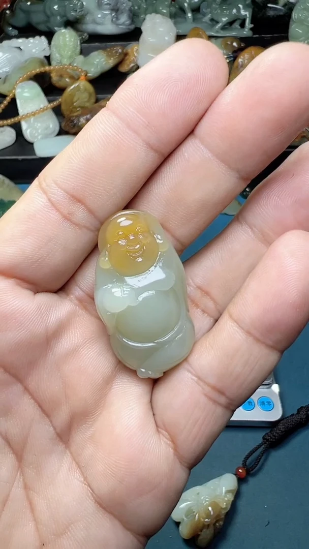 未镶嵌和田玉挂件-