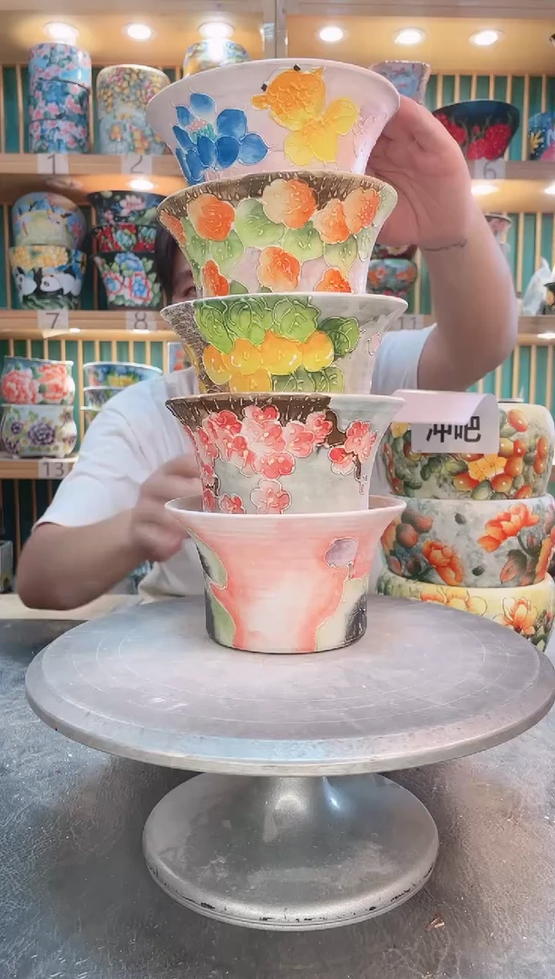 瓷片默认微瑕一物一拍1008-027-5个