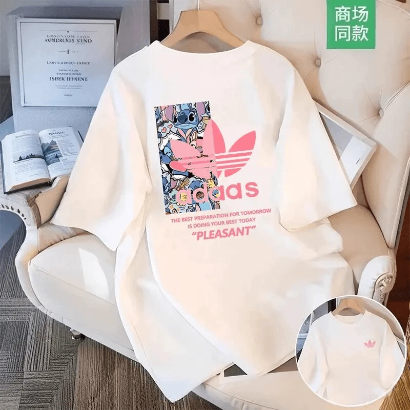奥特莱斯清仓~大码2~300斤100%纯棉短袖T恤宽松男女同款潮流上衣
