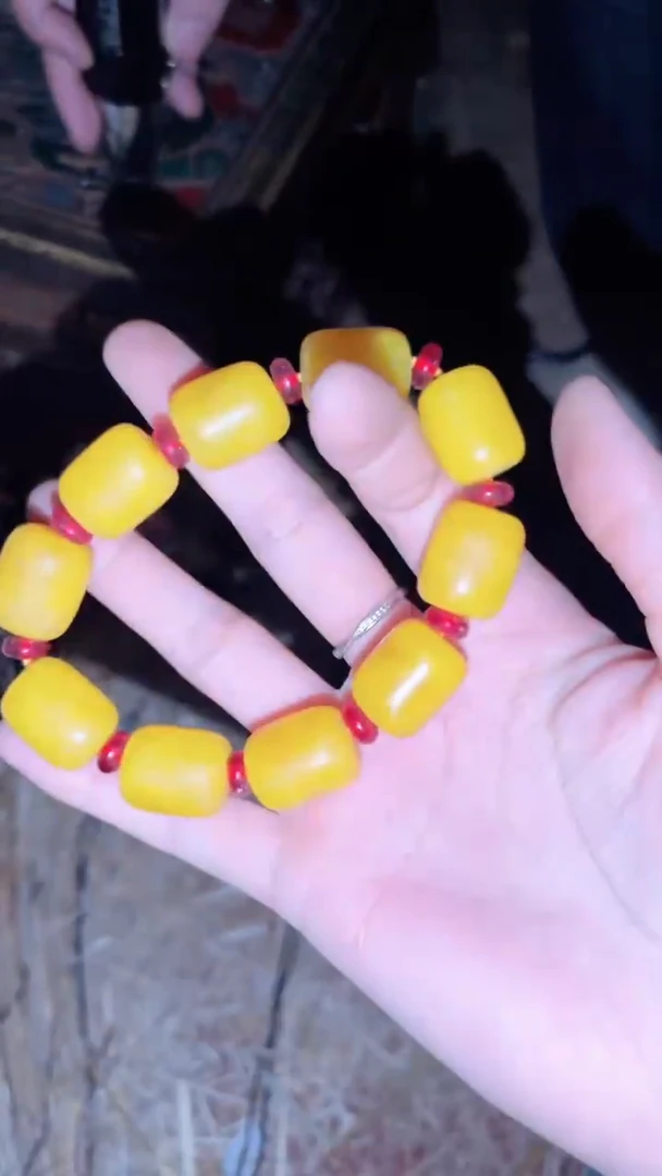 手链蜜蜡未镶嵌闪购商品专属高端连