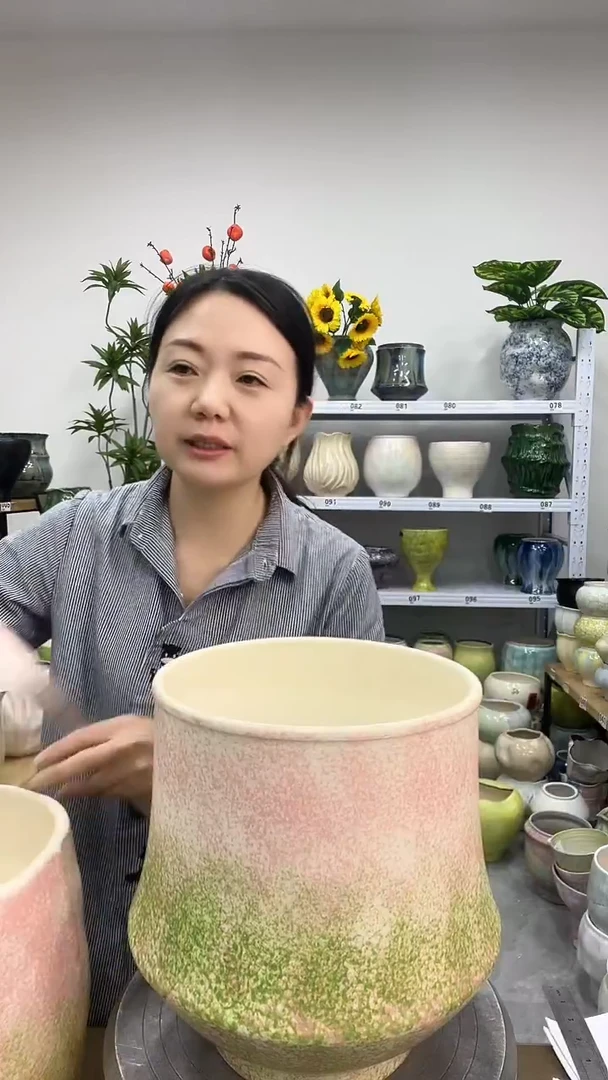 11.22陶瓷花盆直播链接高.   26   口22