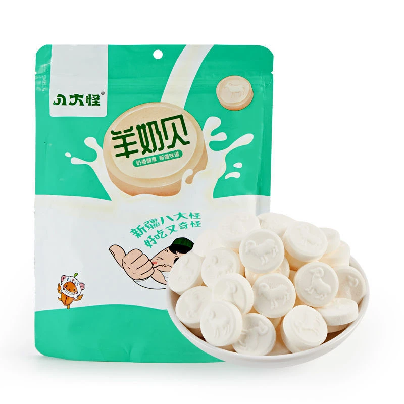 新疆八大怪羊奶贝，营养健康零食 300克*2袋