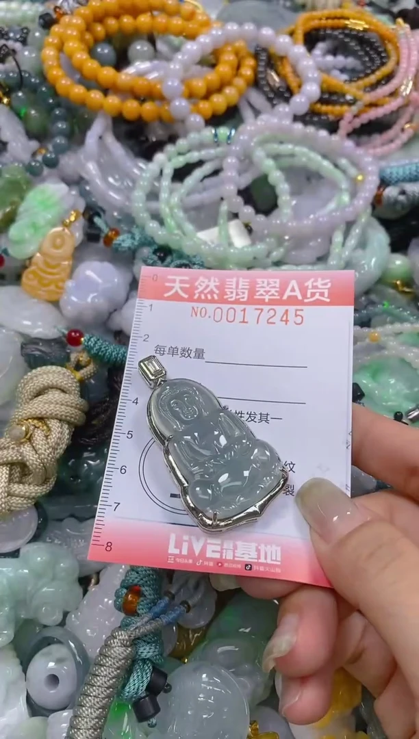 翡翠未镶嵌颈饰闪购0017245