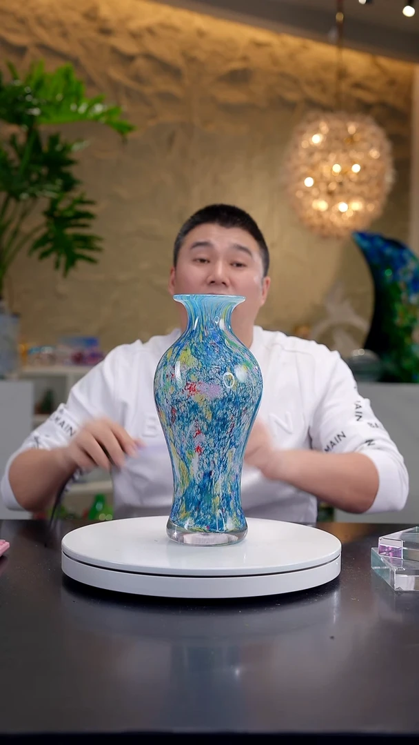 摆件莫奈花园设计款花器