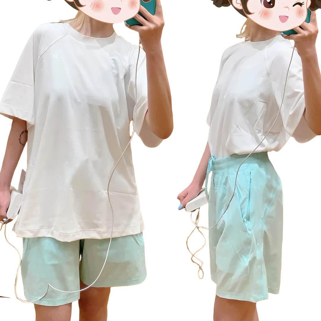 lululemon/露露乐蒙Back Vent T-shrit 速干UPF40+防晒短袖T恤