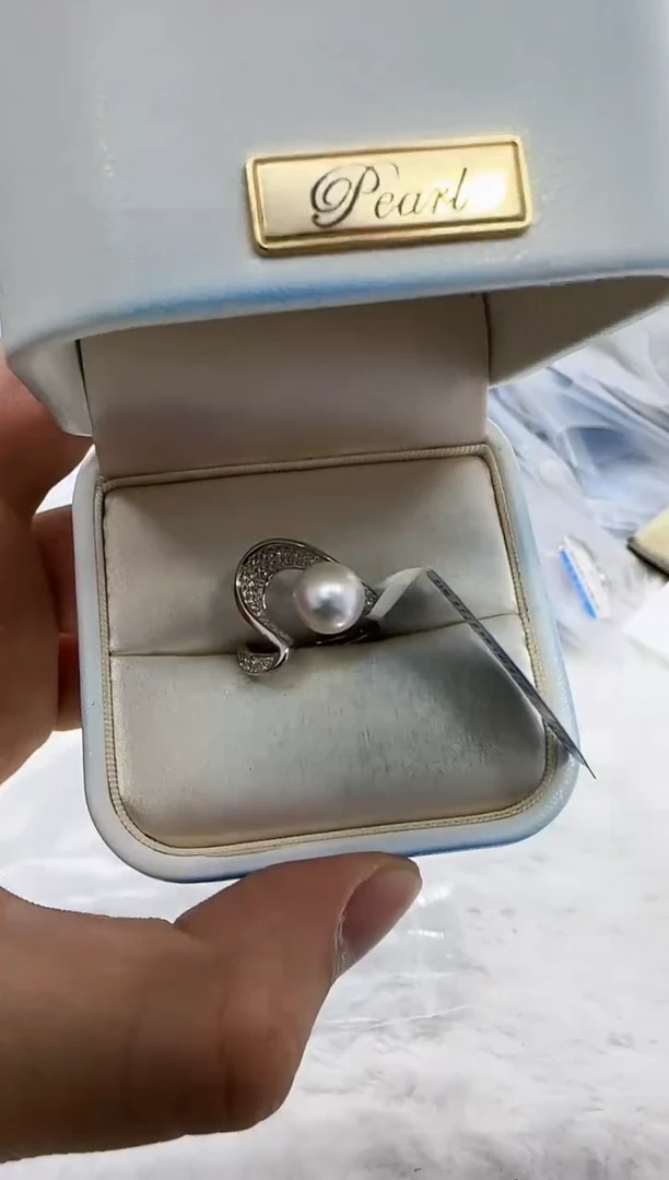 【闪购商品】淡水珍珠DA银S925镶嵌b590 珍珠