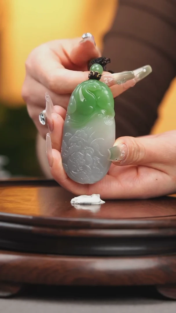 未镶嵌和田玉把件细***子